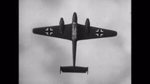 33814 Identification Of Aircraft Messerschmitt Me 110